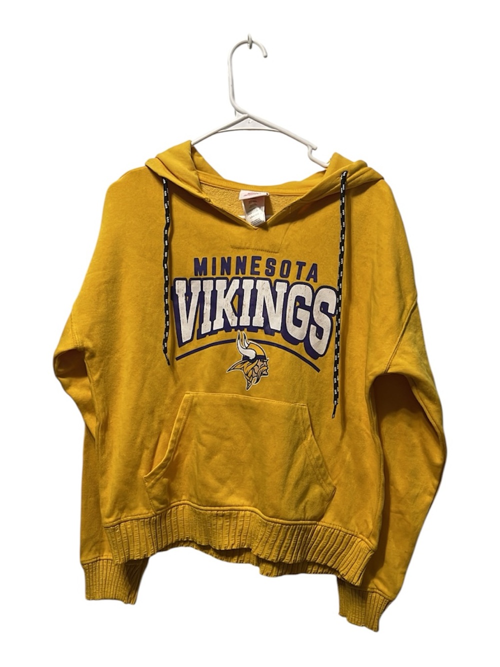 NFL Yellow Minnesota Vikings Graphic Pullover
